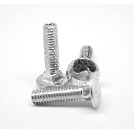 7/16 inch-14 x 3 inch Grade 5 Carriage Bolt Medium Carbon Steel Zinc Plated Pk 100 Y723737