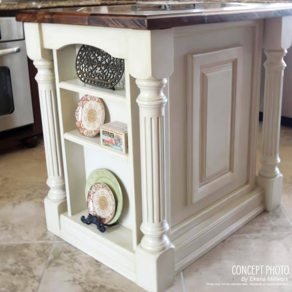 Rubberwood Cabinet Column F807557