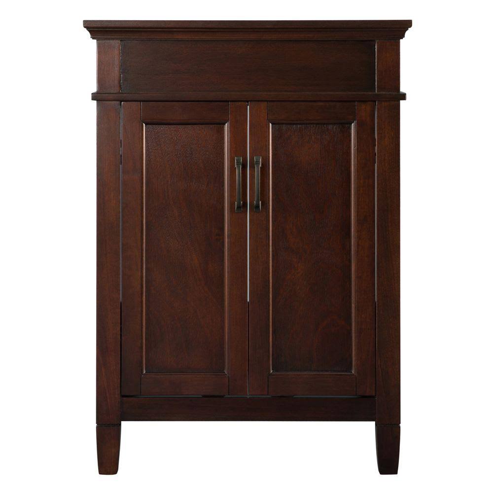 Mahogany Vanity Cabinet P165