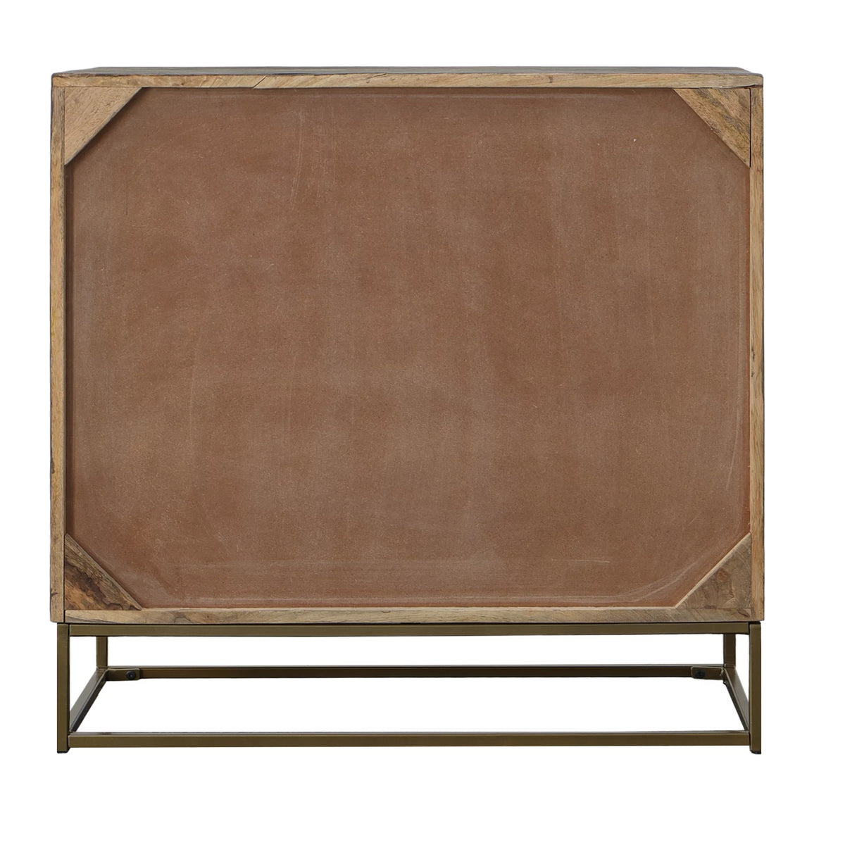 32 Inch 3 Drawer Mango Wood Dresser Chest S187730