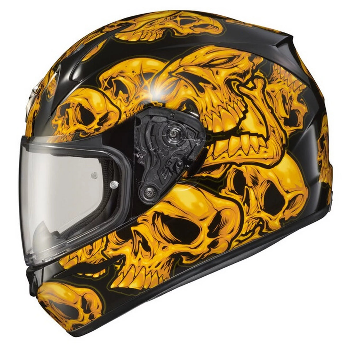 Orange Motorcycle Helmet Z7108