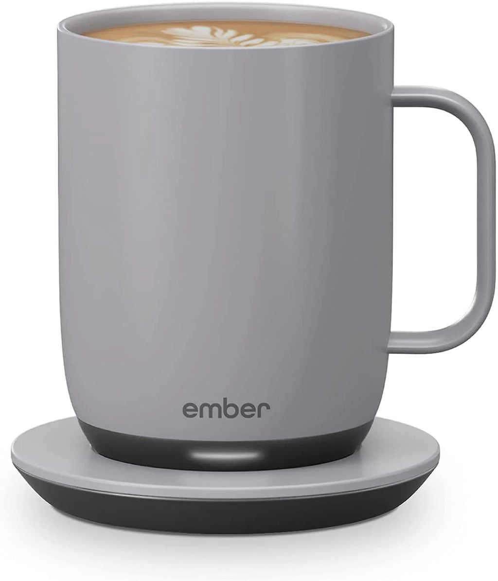 14 oz Black App Controlled Heated Coffee Mug J1443