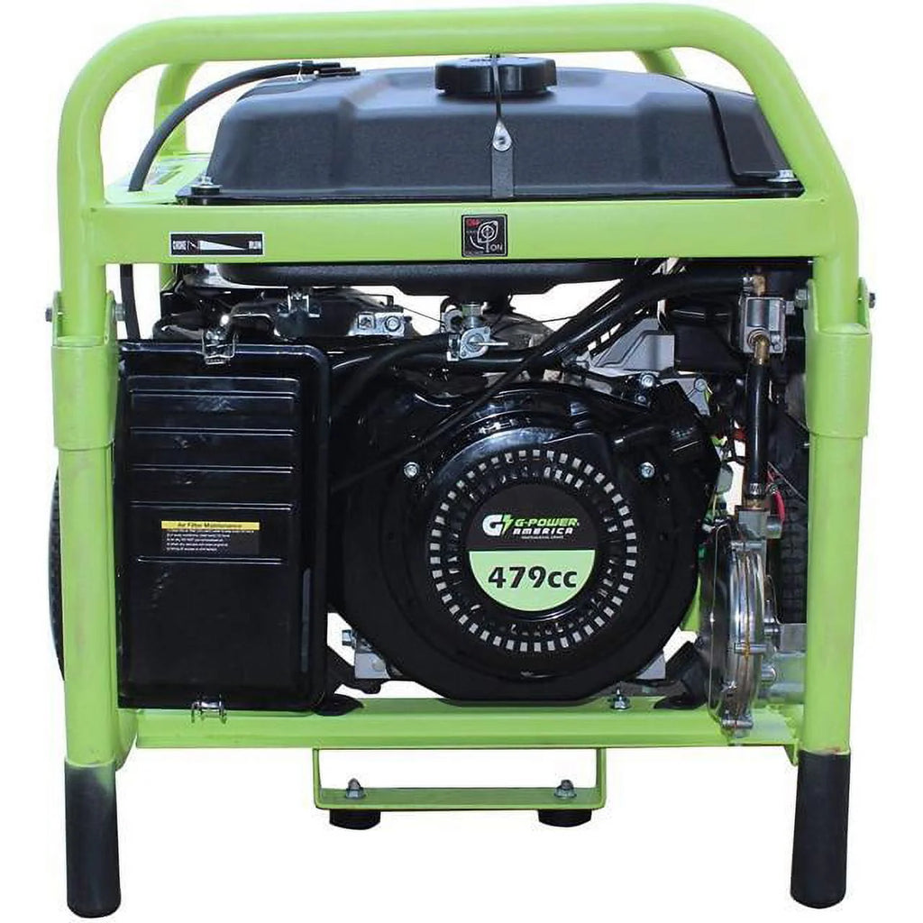 12000-10750W Dual Fuel Portable Generator with 479cc 18-HP Engine D6196