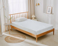 Twin Size Medium Firm Foam Mattress with Cover T375138