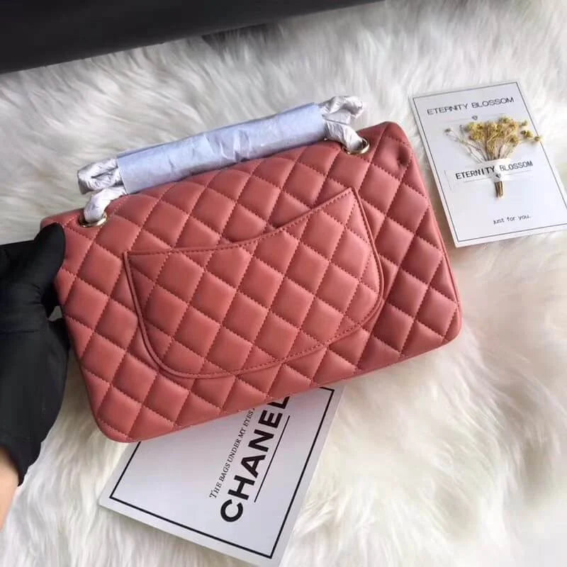 Lambskin Leather Flap Bag V41630