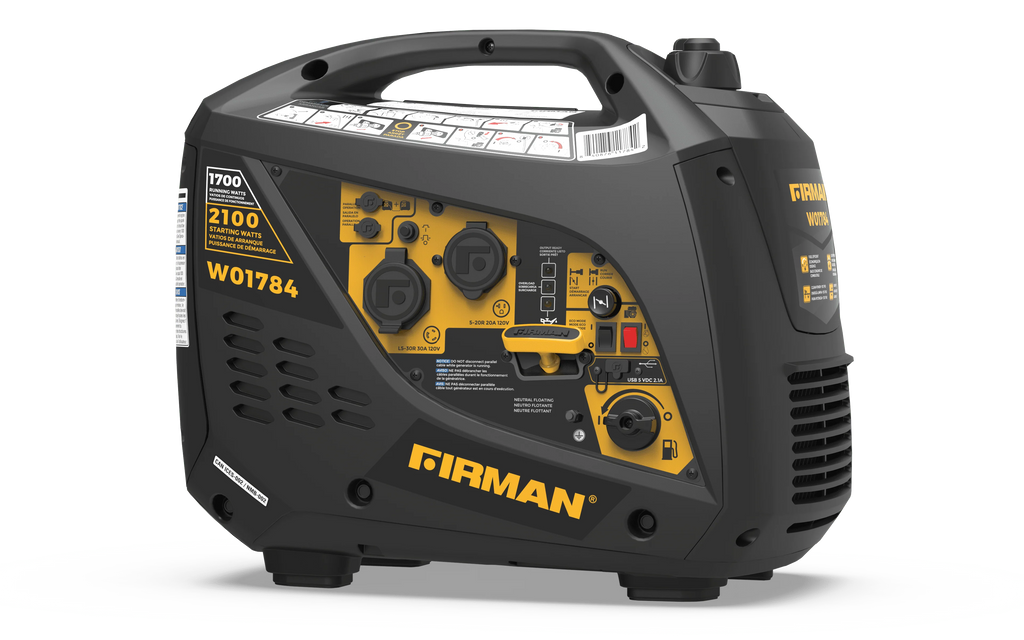 2100/1700 Watt Recoil Start Inverter Portable Generator Z5183