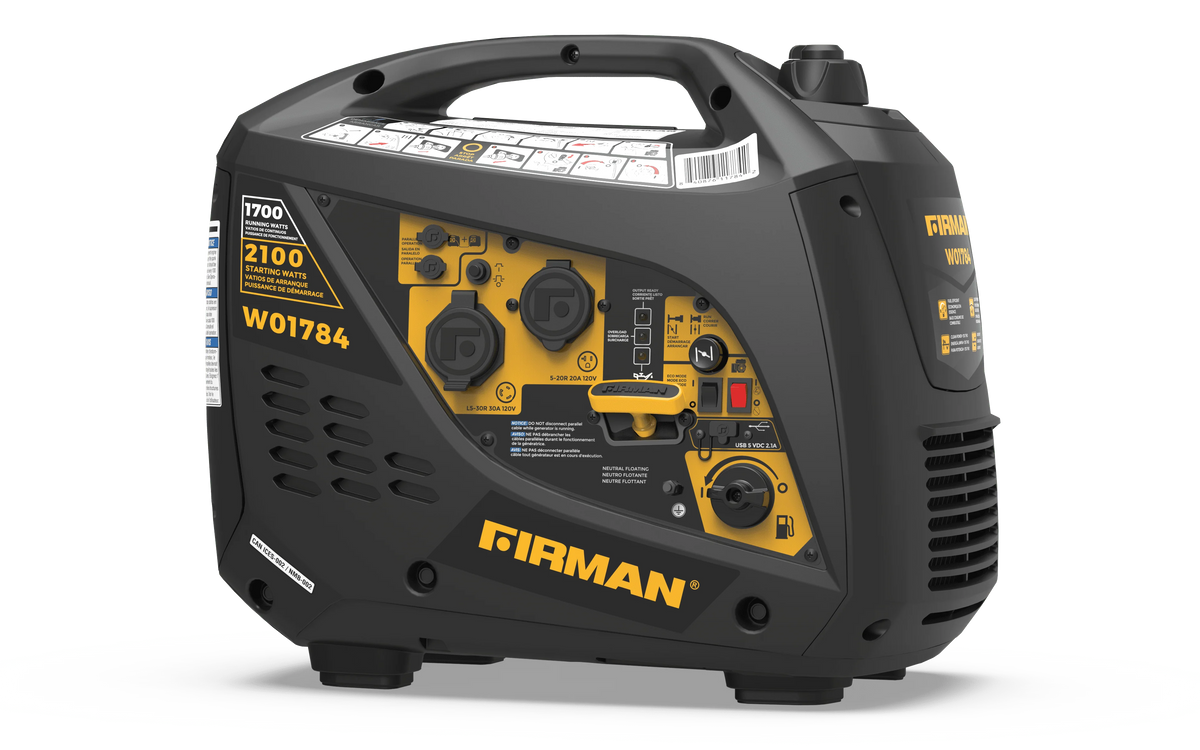 2100/1700 Watt Recoil Start Inverter Portable Generator Z5183