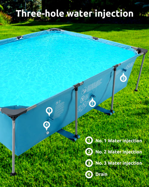 10 ft Rectangular Frame Pool K956774
