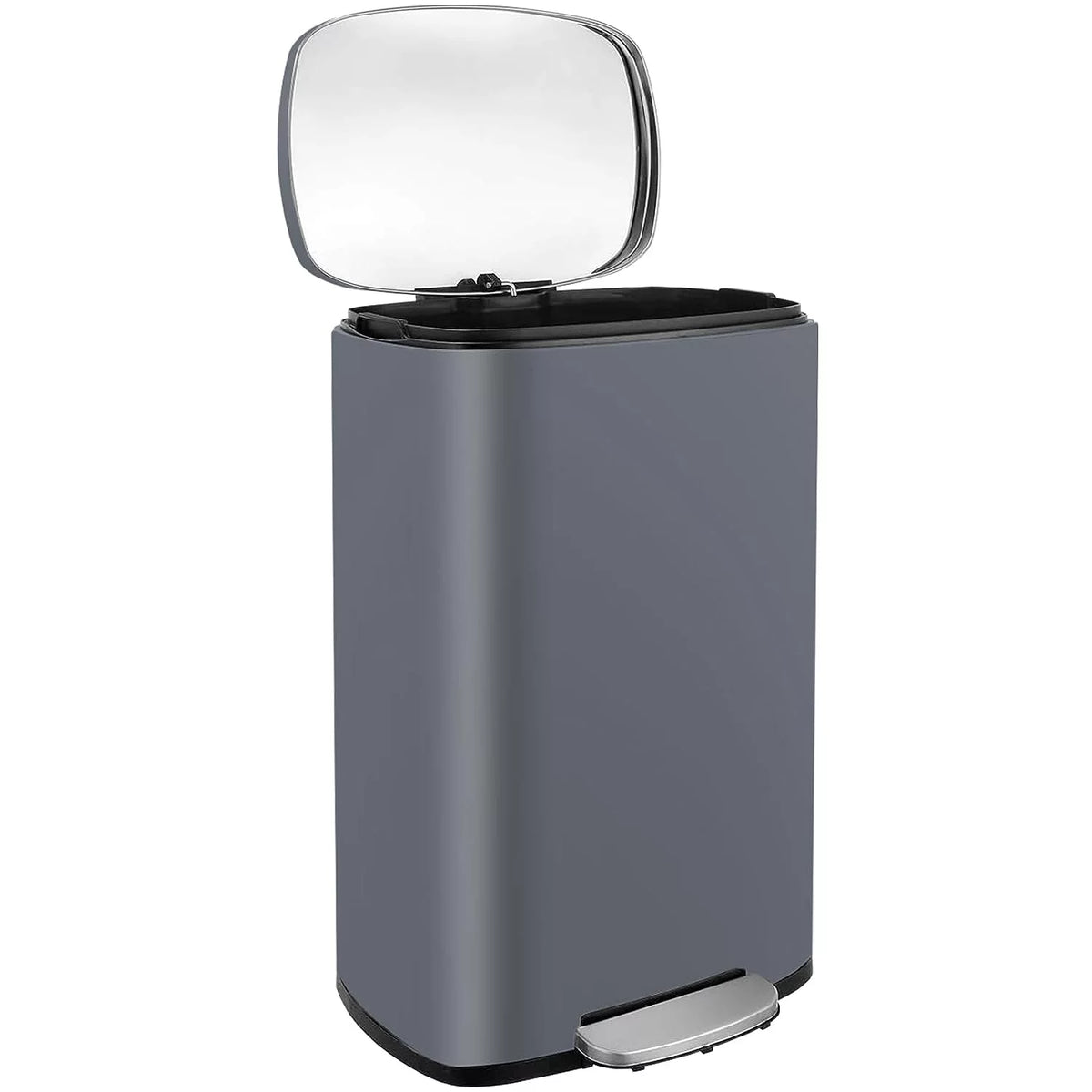 50L Stainless Steel Kitchen Step Trash Can J431042