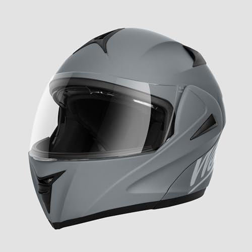 Modular Motorcycle Helmet with Dual Visor Full Face Flip Up T615802