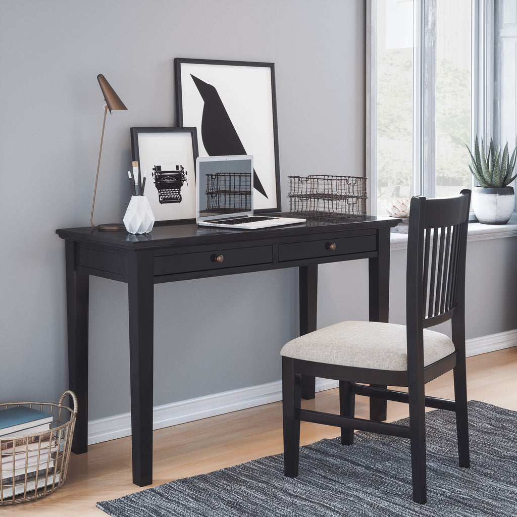 48" Two Drawer USB Charging Desk A93724