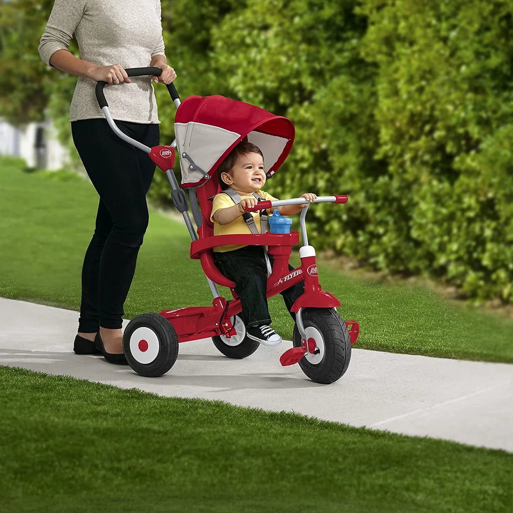 All-Terrain 4-in-1 Trike Air Tires Red V79216