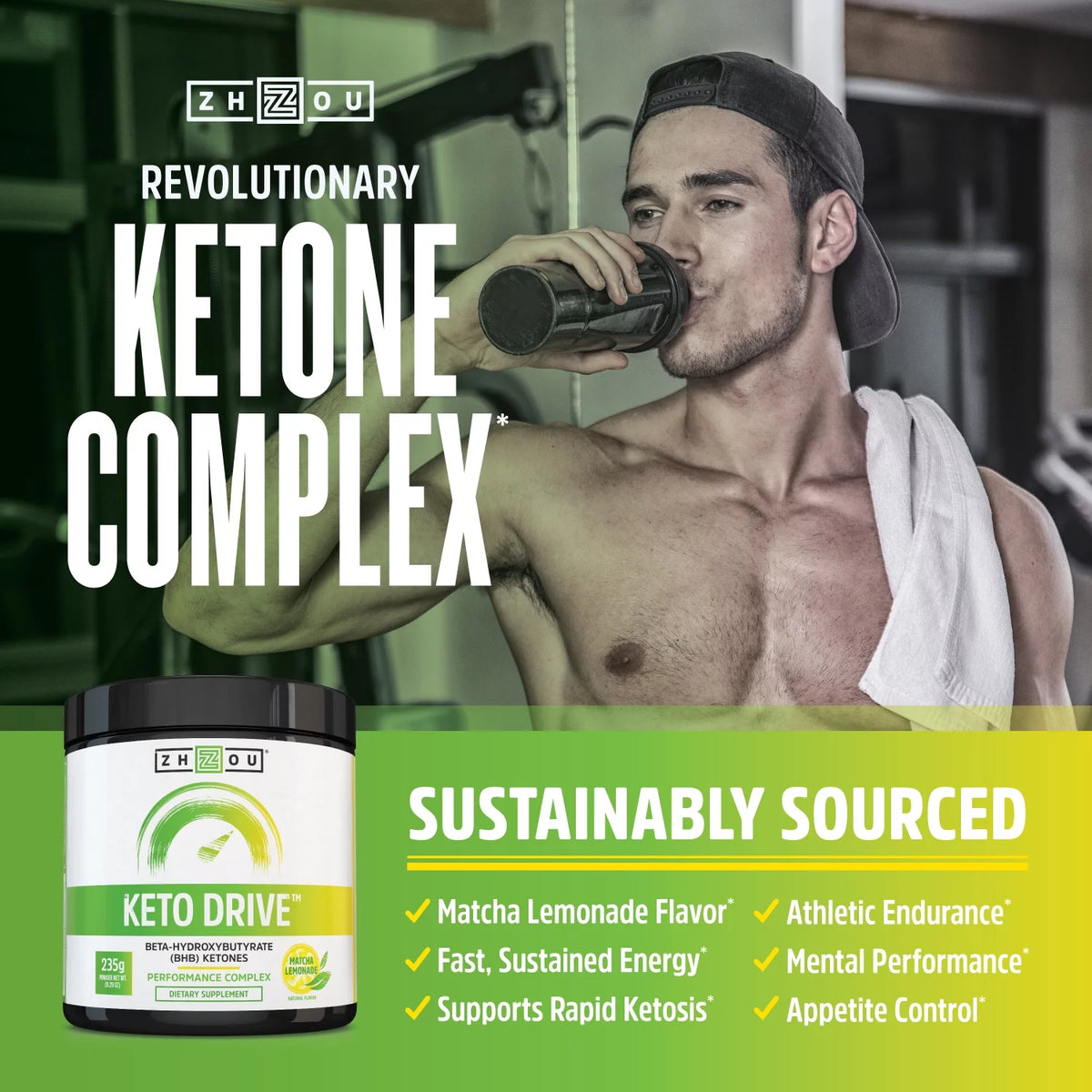 Exogenous Ketone Performance Complex BHB Salts 8.29 oz S4130