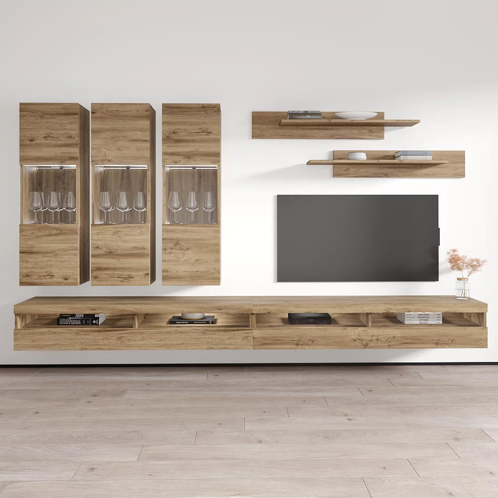 Wall Mounted Floating Entertainment Center R89139