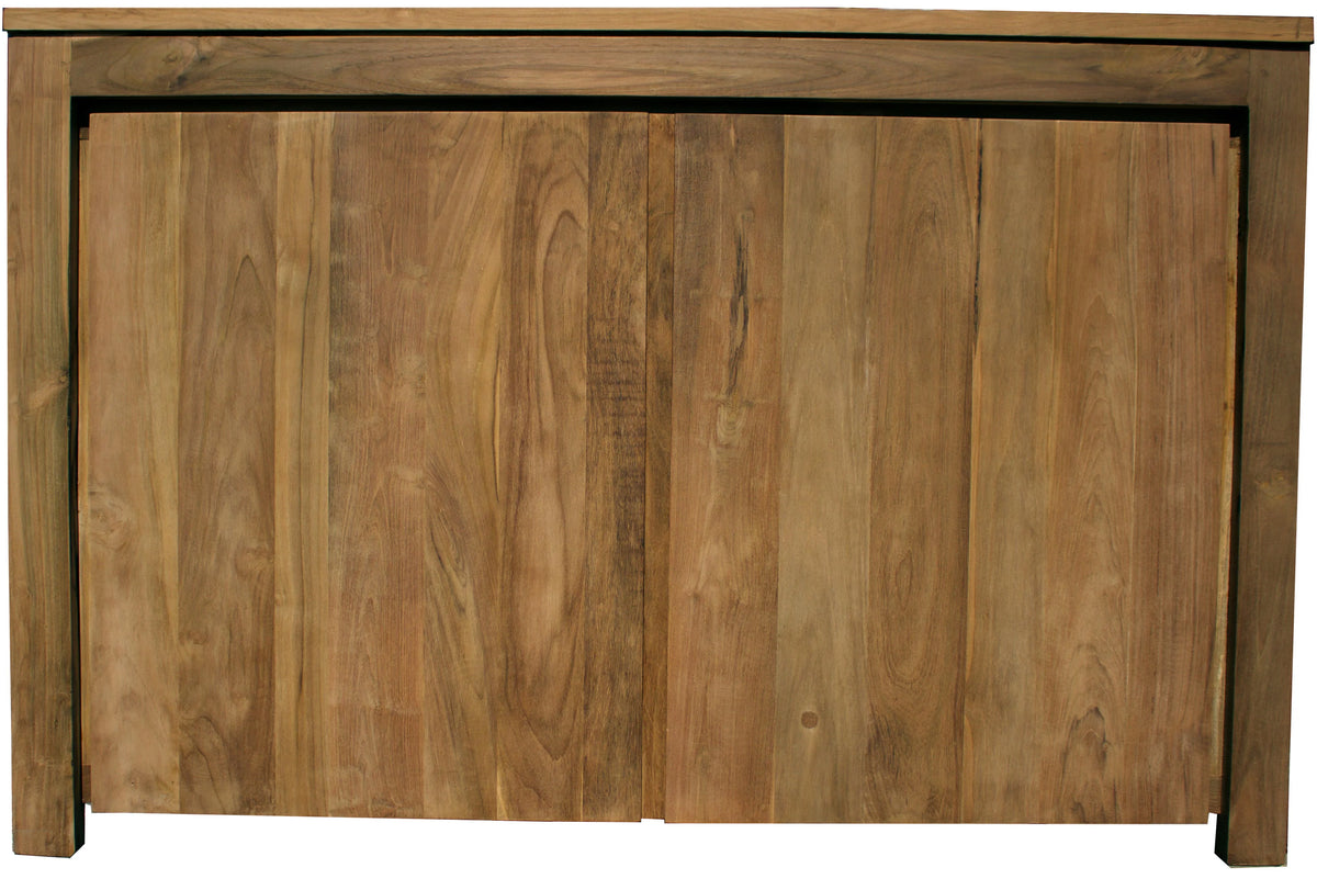 Recycled Teak Wood Buffet with 2 Doors C94737