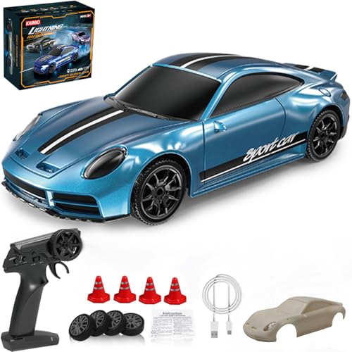 1:43 Scale Mini RC Drift Car with Gyro 2.4Ghz Remote Control V602159