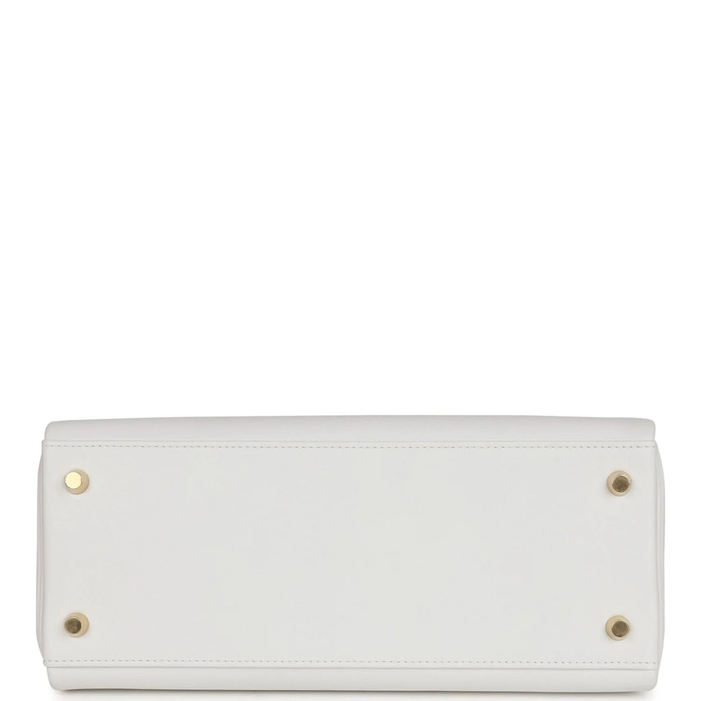 White Evercolor Leather Bag V2733