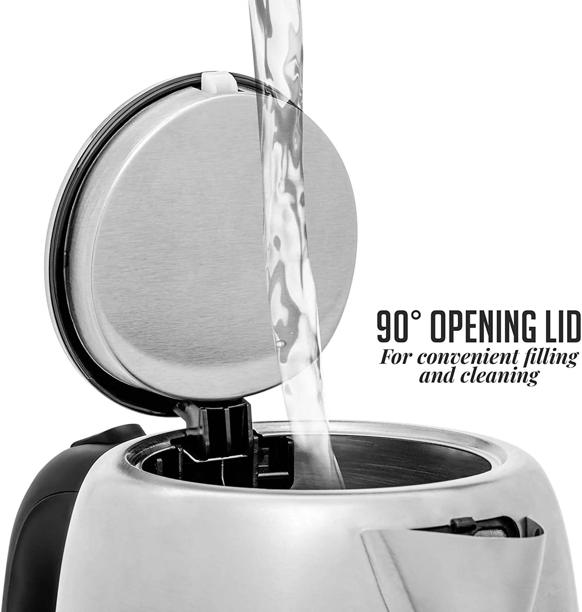 Electric Stainless Steel Kettle 1.7 Liter A395195