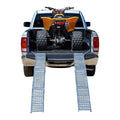 1000 lb. Capacity 9 in. x 72 in. Tri-Fold Loading Ramps, Set of Two J1424