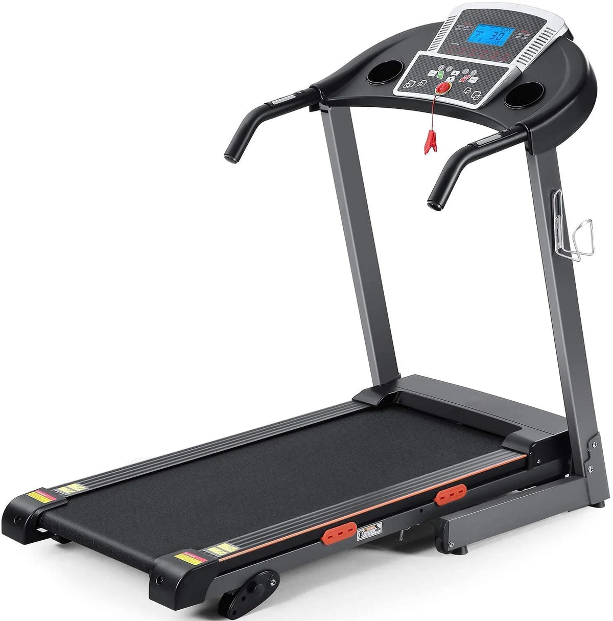 Foldable Electric Treadmill with 15 Pre-Set Programs T945
