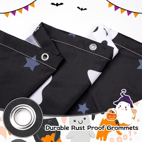 4Pcs Christmas Shower Curtain Set with Non-Slip Rugs, Toilet Lid Cover and Bath Mat G2264