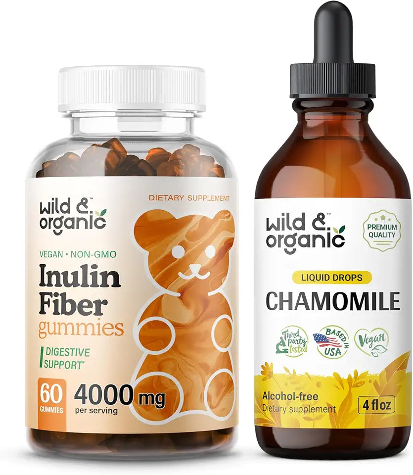 Inulin Gummies & Chamomile Tincture 4 fl oz L72392