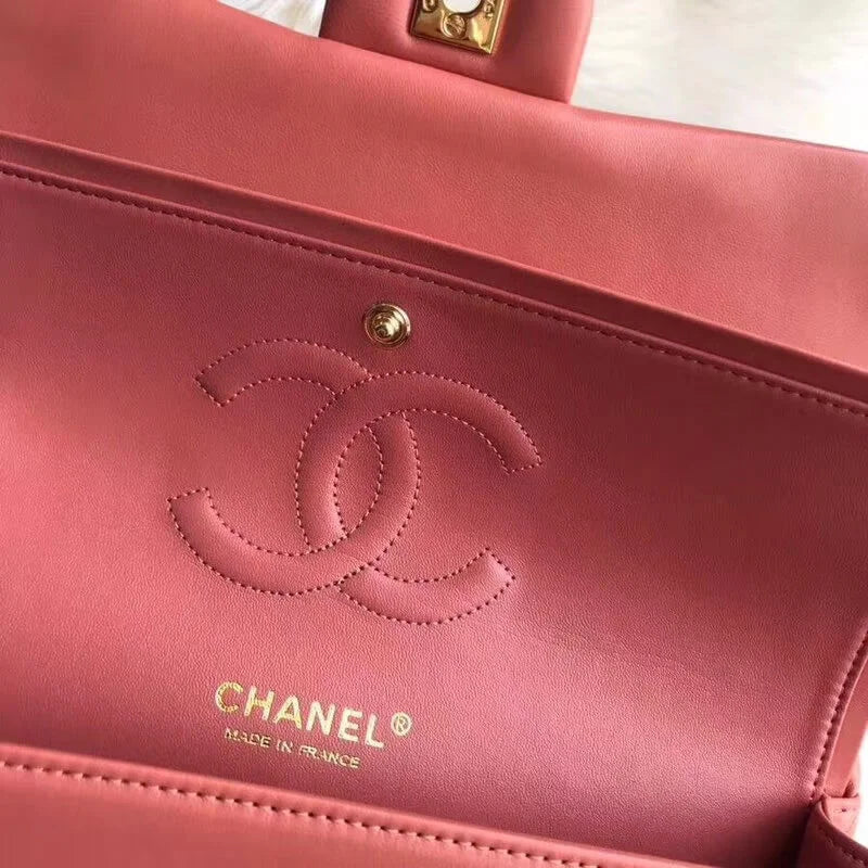 Lambskin Leather Flap Bag V41630