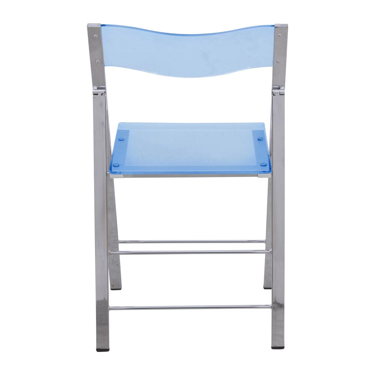 Acrylic Folding Chair, Set of 2 D772
