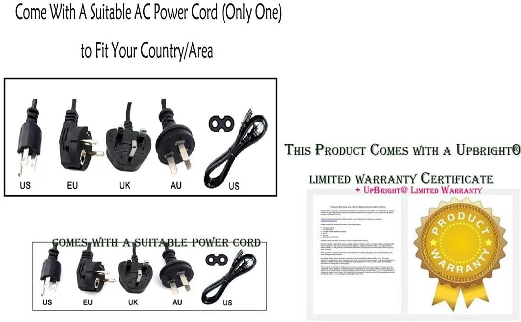 AC / DC Adapter Power Supply Cord Cable Wall Charger E385