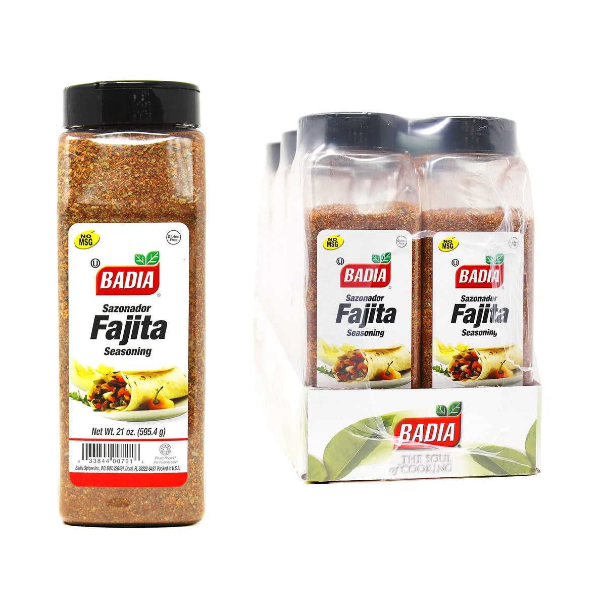 Fajita Seasoning 21 Ounce Pack Of 6 F212694