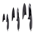 Black Ceramic 6-Piece Knife Set E98438
