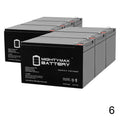 12V 12Ah F2 SLA Sealed Lead Acid Battery - 6 Pack P174706
