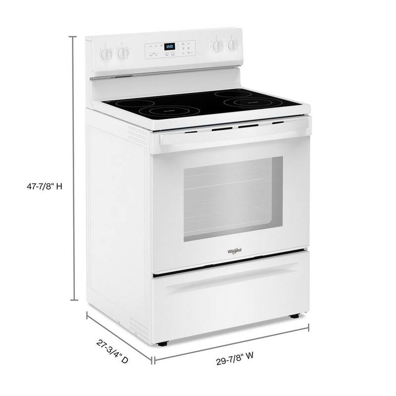4 Element Freestanding Electric Range in White L159983