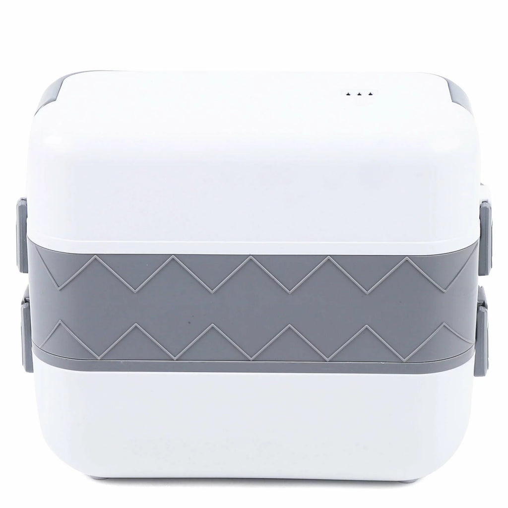 Electric Heated Lunch Box Portable Food Warmer Stainless Steel 110V G8120