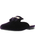 Velvet Slip On Mules G919