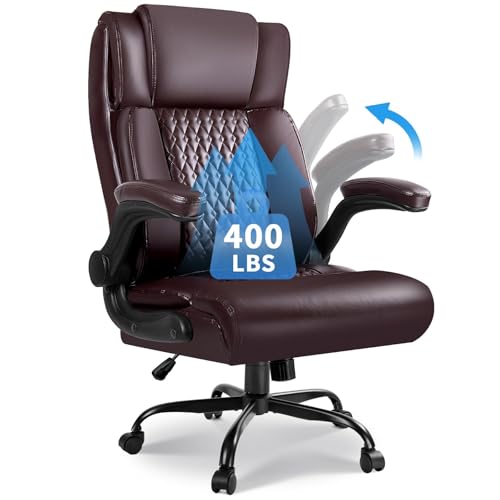 Black Big and Tall Ergonomic Office Chair with Lumbar Support K94813