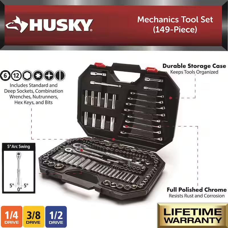 Mechanics Tool Set 149-Piece W8427