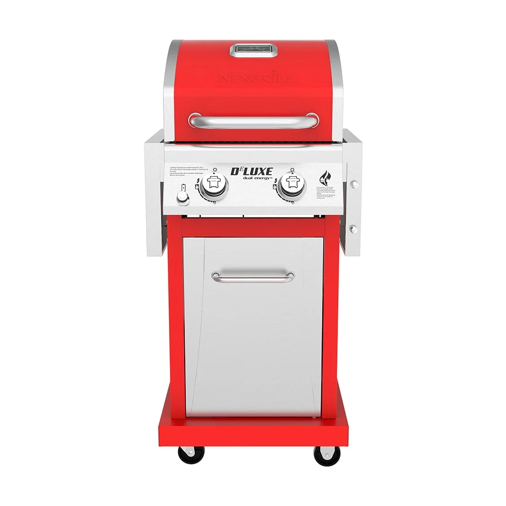 2-Burner Propane Gas Grill with 2 Foldable Shelves U131392