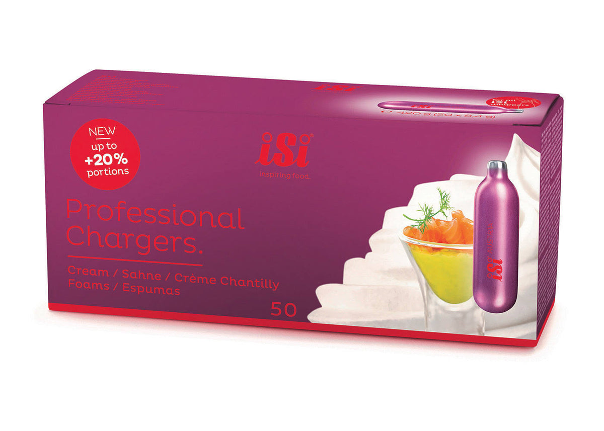 Professional Cream Chargers 50-Pack K339080