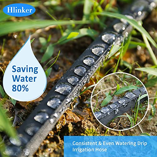 50 Ft 1/2" Heavy Duty Double Layer Soaker Hose S1237