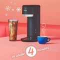 Iced And Hot Coffee Maker, Single Serve Machine With 22-Ounce Tumbler, Black P466358