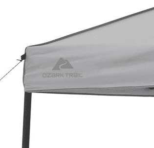 8' x 10' Gray Instant Outdoor Canopy E88589
