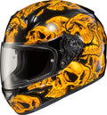 Orange Motorcycle Helmet Z7108