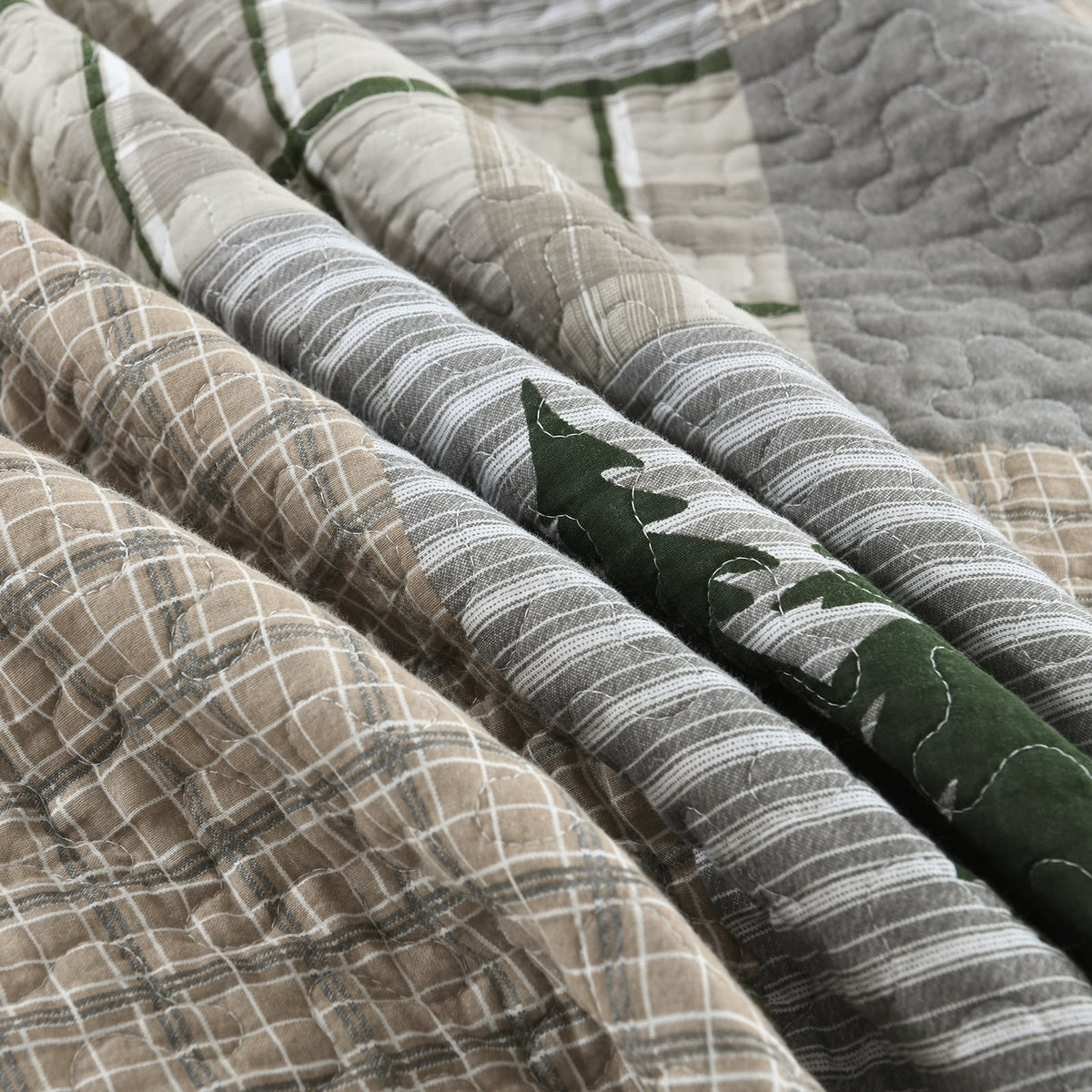 Cotton Queen Quilt 3-Piece Set F90563