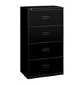 Black Four-Drawer Lateral File R491091