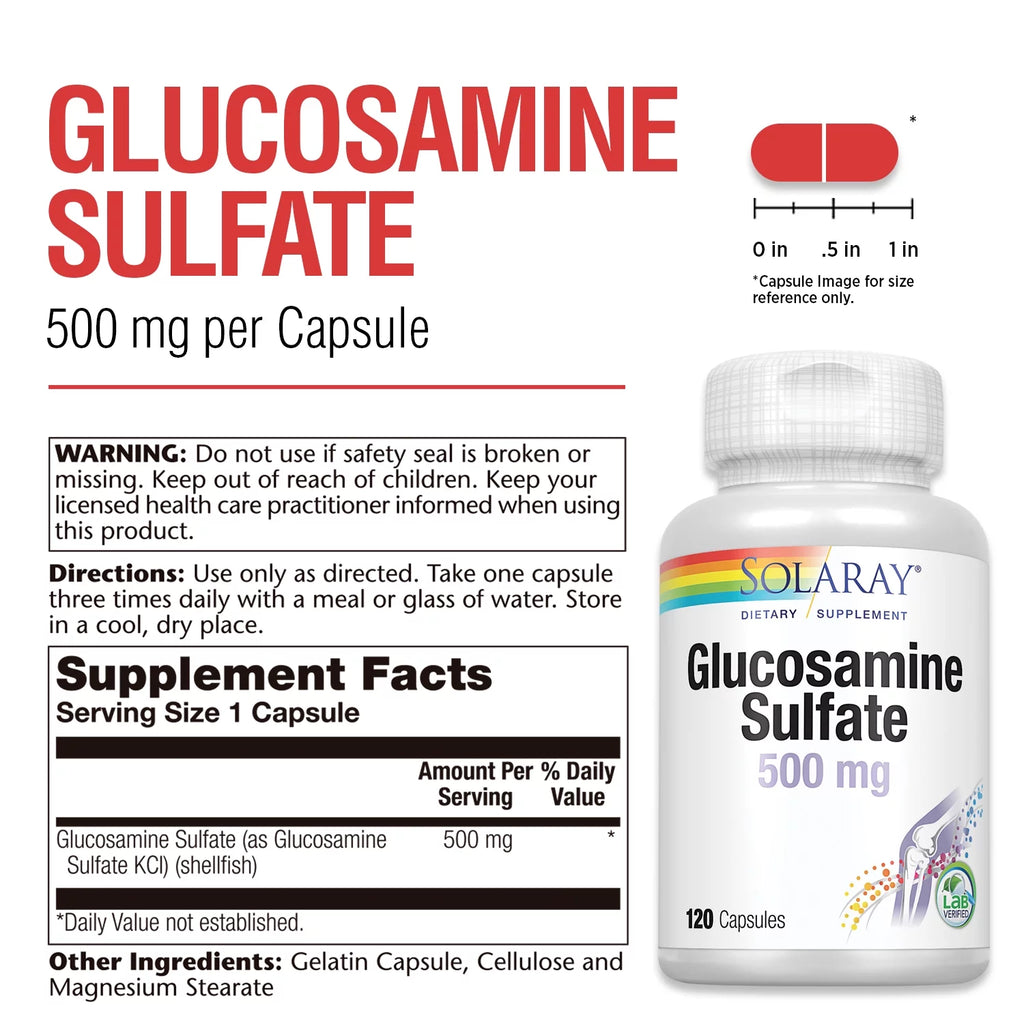 Glucosamine Sulfate 500 mg 120 CT D638084