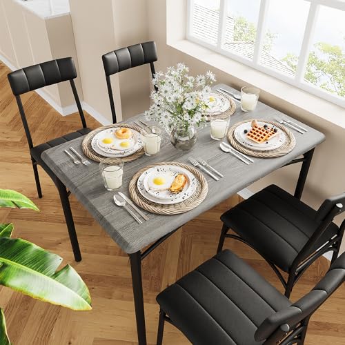 Rustic Brown 3 Piece Dining Table Set P313732