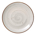 White Porcelain Coupe Plate 16 Packs M1074