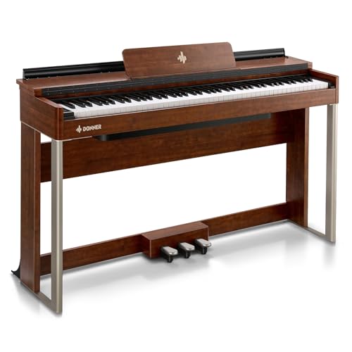 88-Key Weighted Action Digital Piano with Furniture Stand P7591