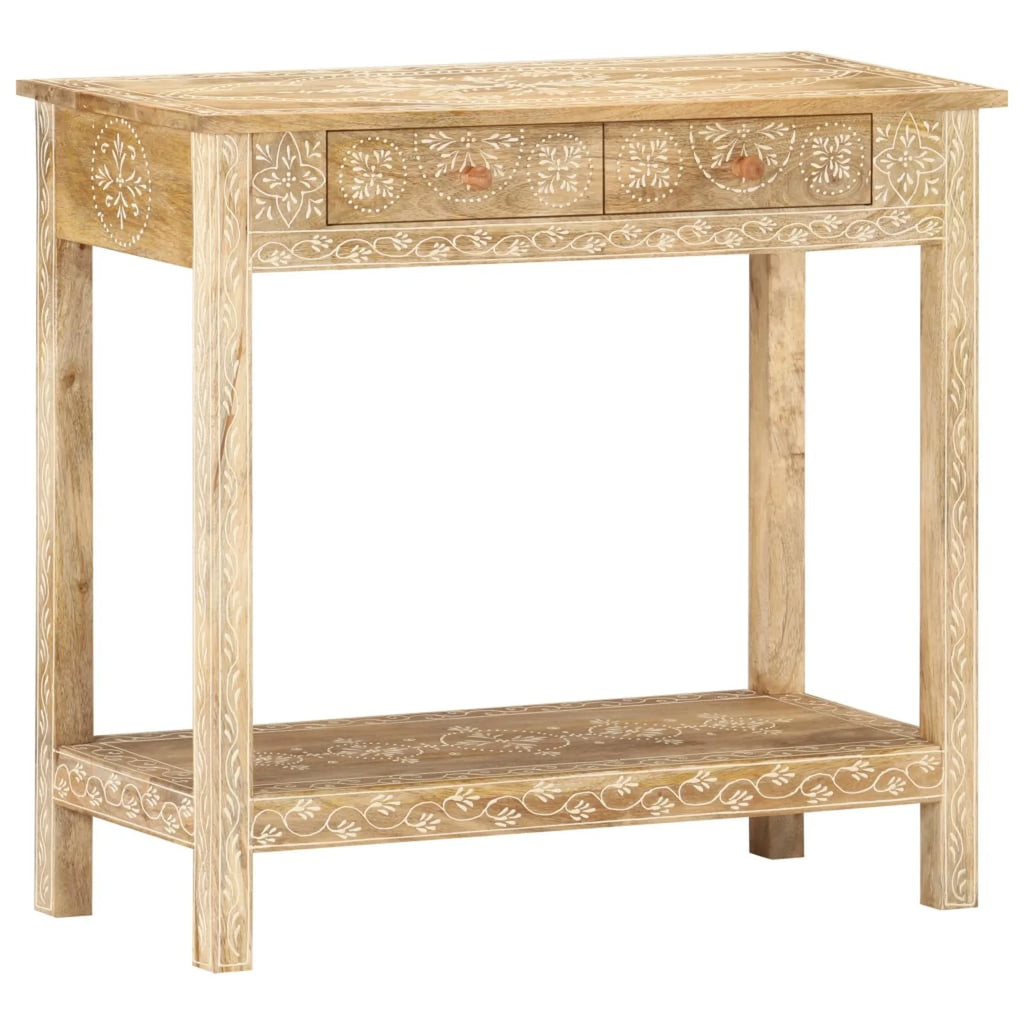 Solid Mango Wood Console Table D2835